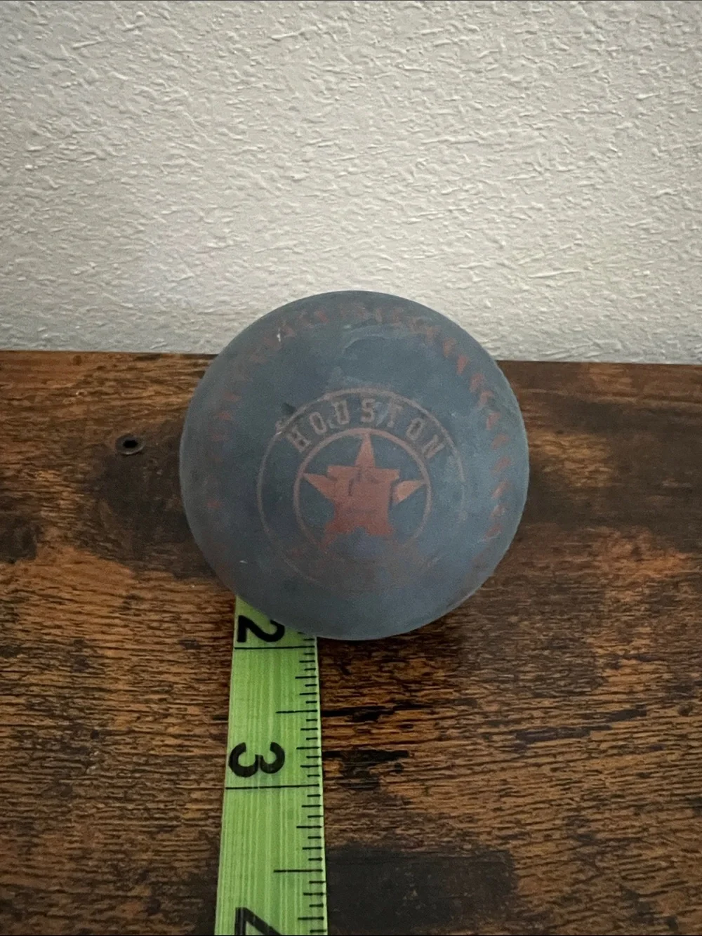 Houston Astros Rawlings Rubber Bouncy Ball MLB